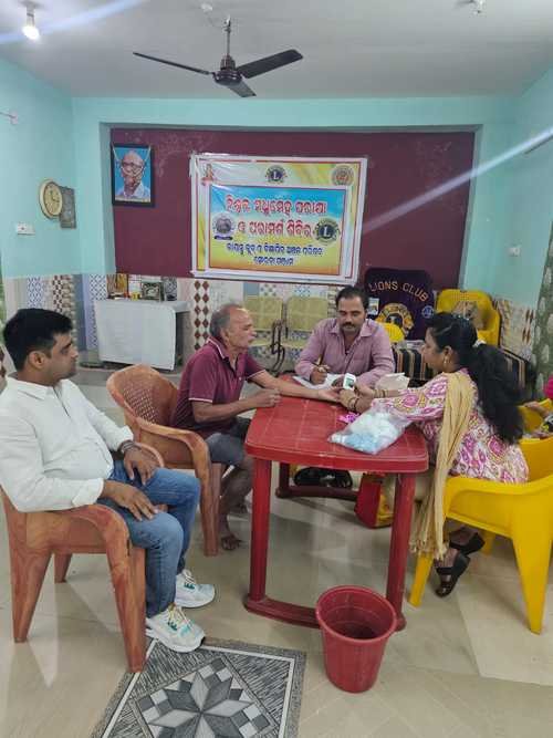 Diabetic screening camp  by LC  Surada
